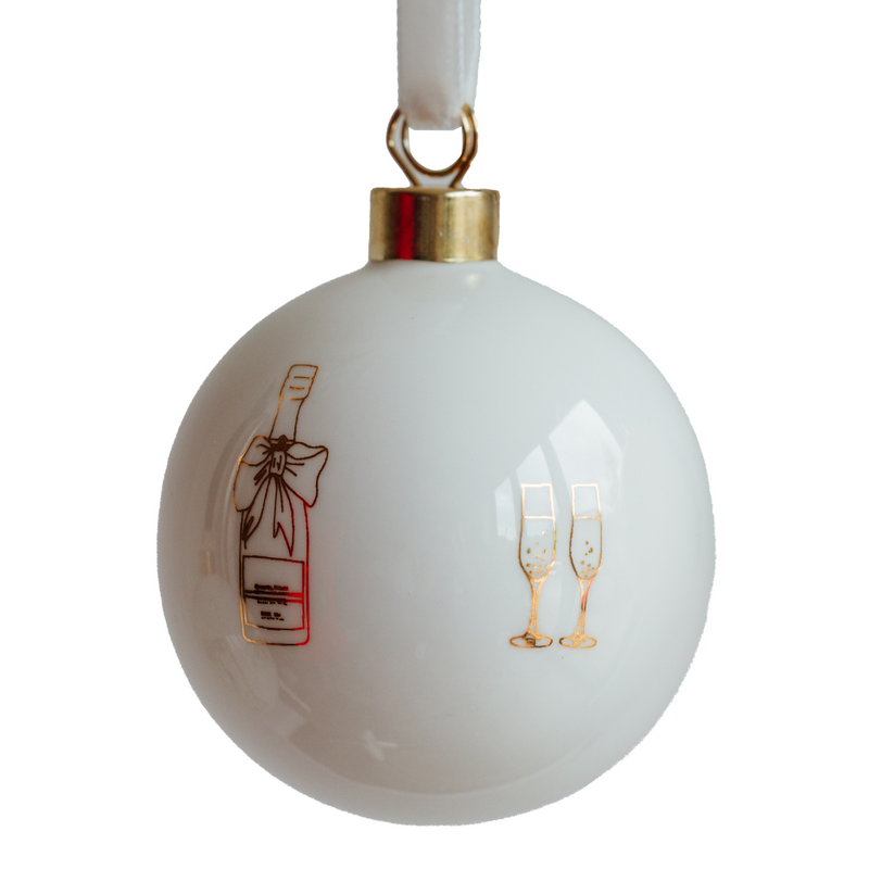 Christmas Bauble - English Sparkling